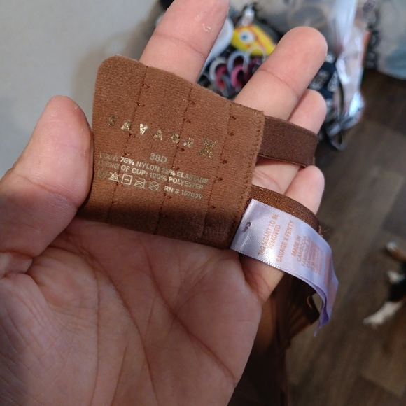 Savage X Fenty Rich Brown Bra - Picture 6 of 6